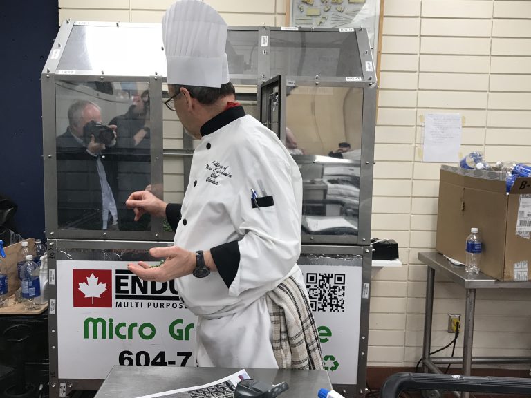 WATCH: CNC’s new kitchen greenhouse could revolutionize growing produce in the North