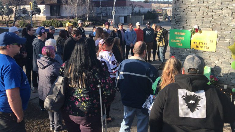 Prince George honours Humboldt bus crash victims with RMCA vigil