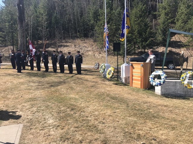 PG Ceremony remembers BC workers killed on the job