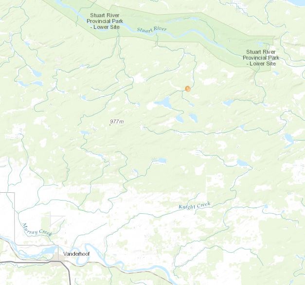 Breadalbane Creek fire active