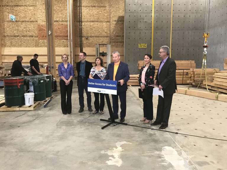 WATCH: CNC housing, UNBC research benefitting from provincial funding