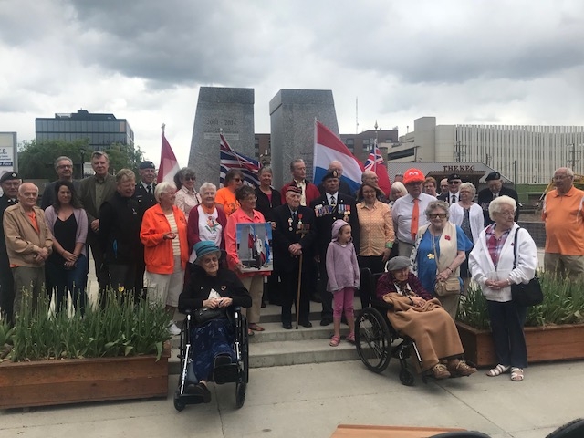 Annual Tulip Commemoration in PG gives thanks to Canadian Soldiers