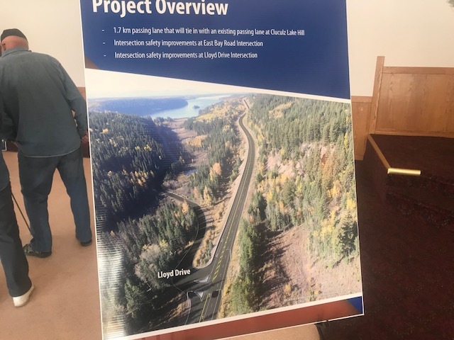Residents pleased with proposed Cluculz Lake hill climbing-lane project