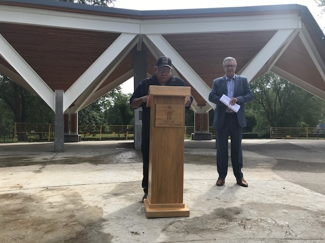 WATCH: After two delays, Lheidli T’enneh Park’s new pavilion almost ready for public use