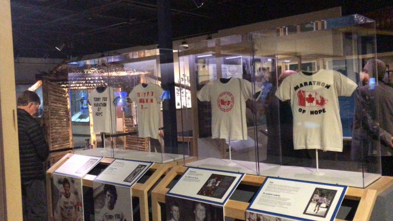 WATCH: Exploration Place featuring Terry Fox – Running to the Heart of Canada exhibit for another month