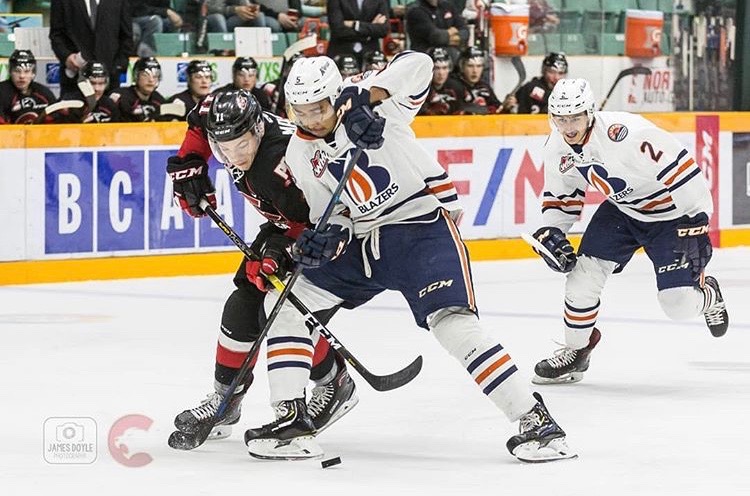 Zary’s three-point night helps Kamloops torch the Cougars