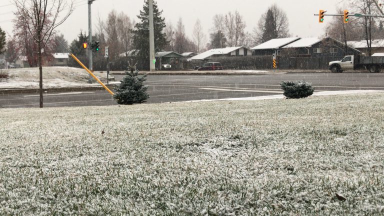 WATCH: November begins with flurries in Prince George