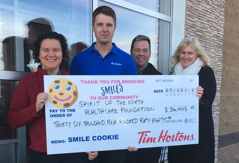 Smiles all around; PG raises more than $36,000 for Spirit of the North