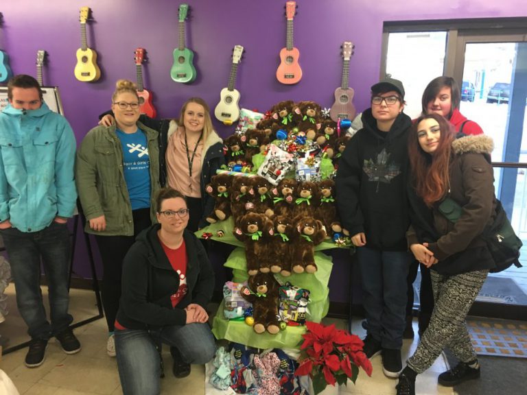 Williams Lake Boys and Girls Club deliver toys to UHNBC’s pediatric unit