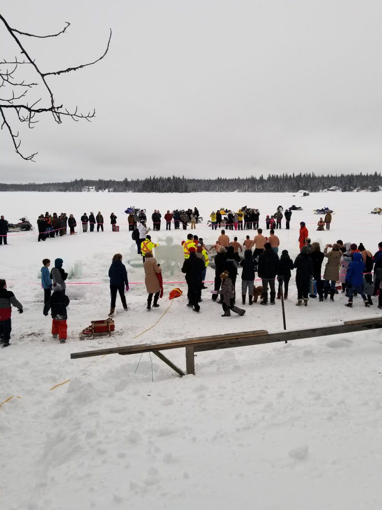 Ness Lake Bible Camp Fundraiser dares locals to take icy plunge