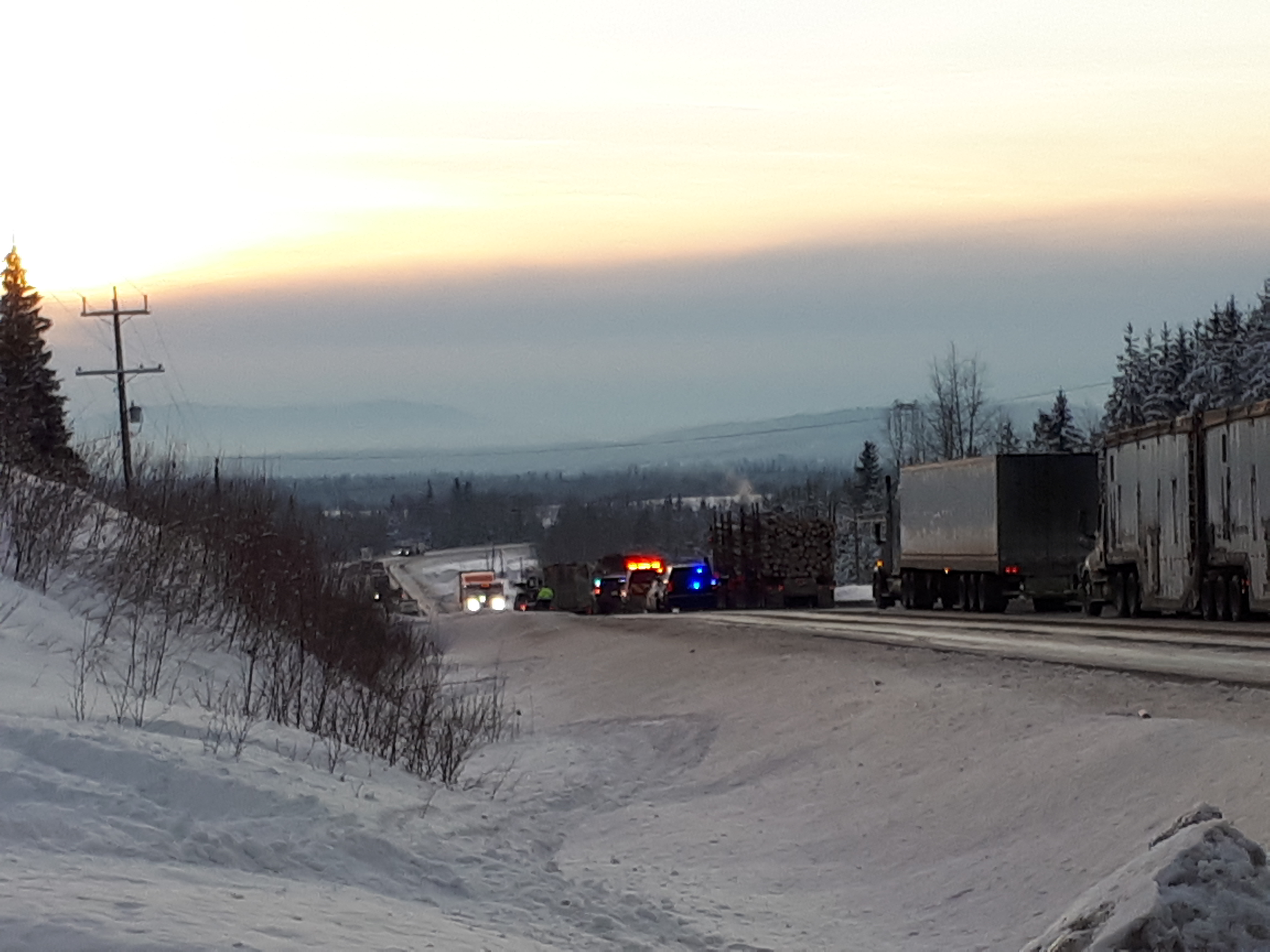 Highway 16 near Prince George re-opened after accident - My Prince