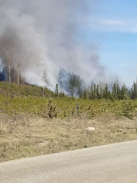 REPORT: Two-hectare wildfire at Opatcho Lake