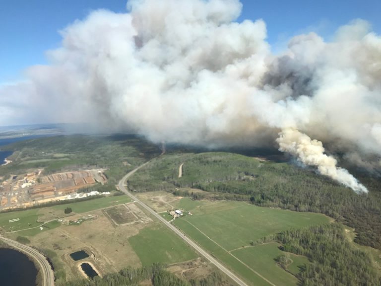 UPDATE: Lejac fire burns at 260 hectares, evacuation order in effect