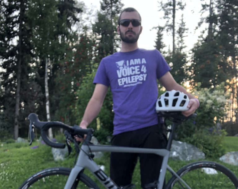 Local man riding to inspire those with epilepsy