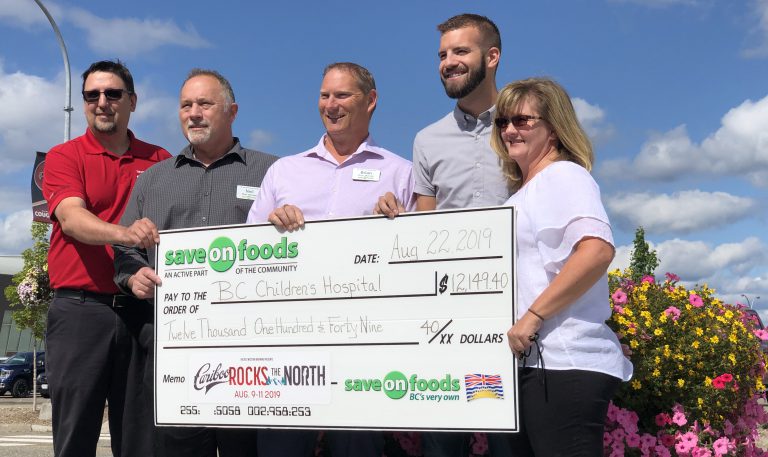Cariboo Rocks the North… and the donation box