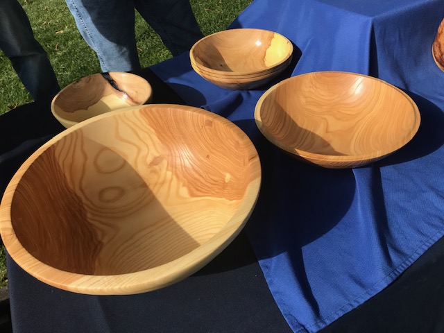 From tree to bowl; City Hall trees turned to art 