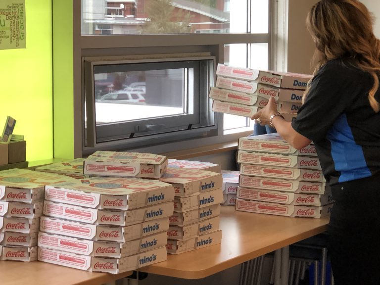 Rolling out the dough: Domino’s Pizza donates $100k to celebrate 30 years in town