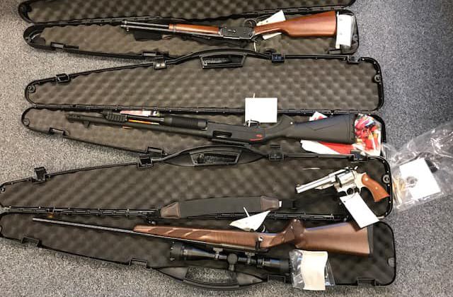 Four firearms and drone seized by Conservation Officers near Quesnel