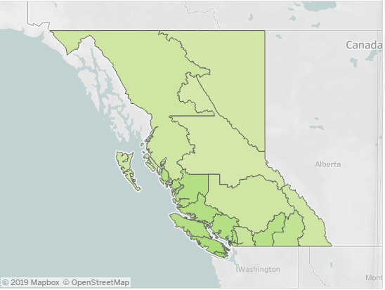 Interior Health Region Bc Map - Northern Health issues warning on syphilis outbreak in BC ...