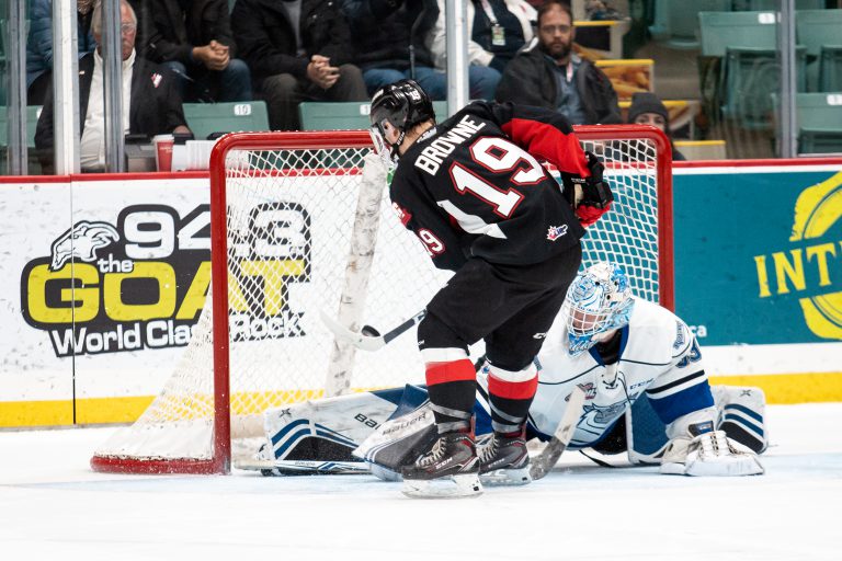 Cougars battle back from controversy, lose to Royals in shootout