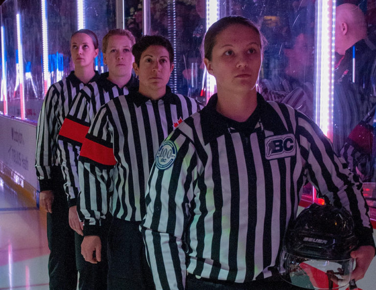 Prince George lineswoman earning her stripes with BC Hockey