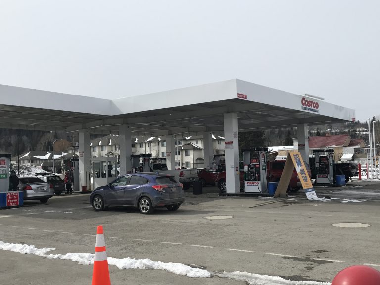 Gas prices in PG soar almost 30 cents a litre in one month