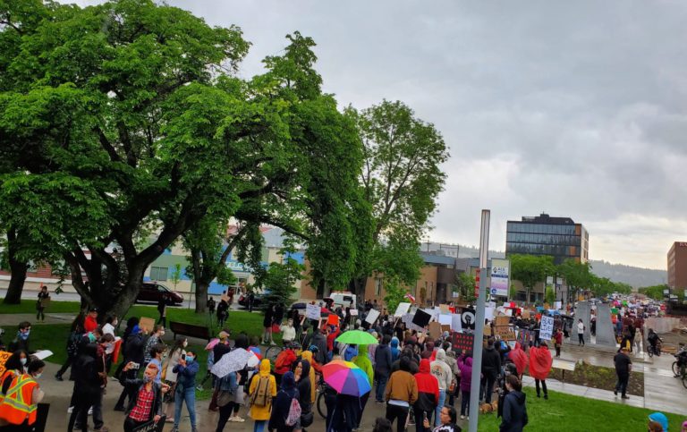 Prince George residents gather in show of support for Black Lives Matter movement