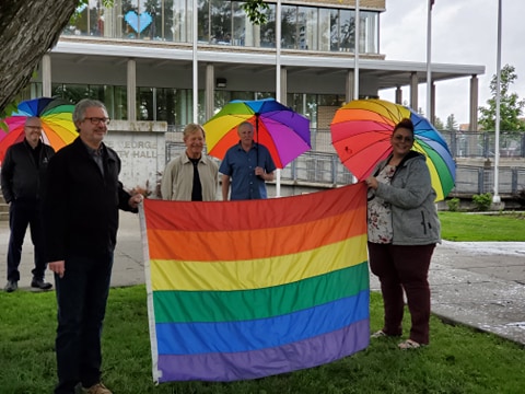 LGBTQ PRIDE LGBT GAY PRIDE CITY HALL