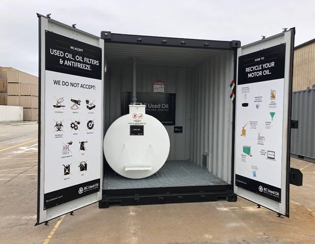Prince George to recieve new and upgraded used oil recycling infrastructure
