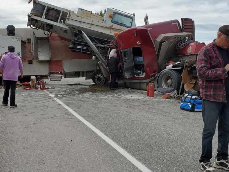 UPDATE: Highway 97 near Quesnel reopens after major accident sends two to hospital