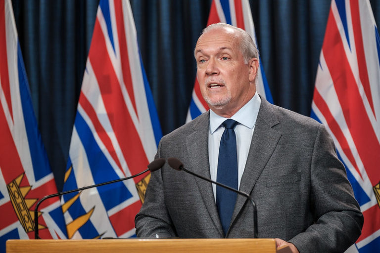 BC Premier facing health concerns