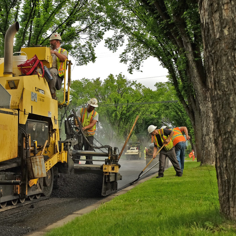 Final step of 2020 road and sidewalk rehabilitation project underway
