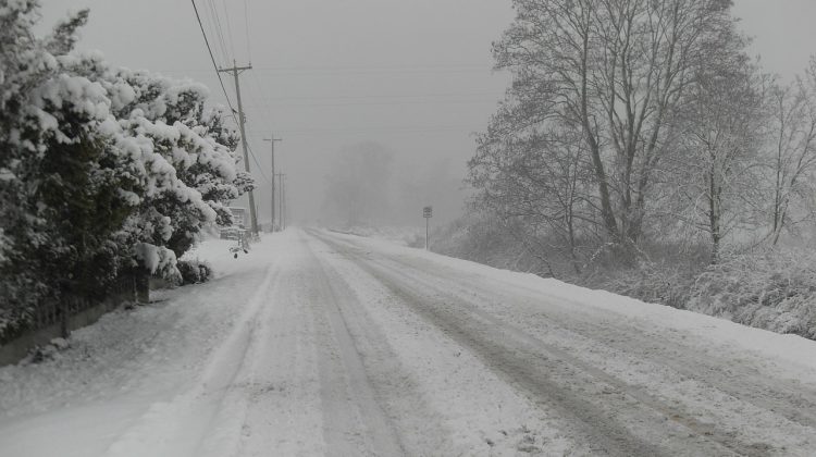 Update: Snowfall warning lifted for Pine Pass