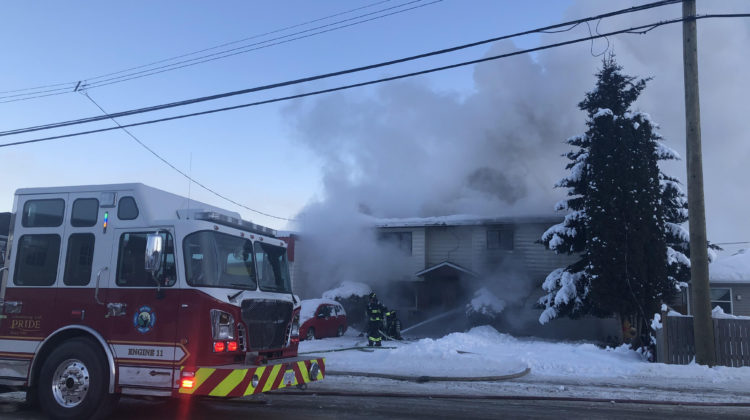 Fire destroys home in West Quesnel
