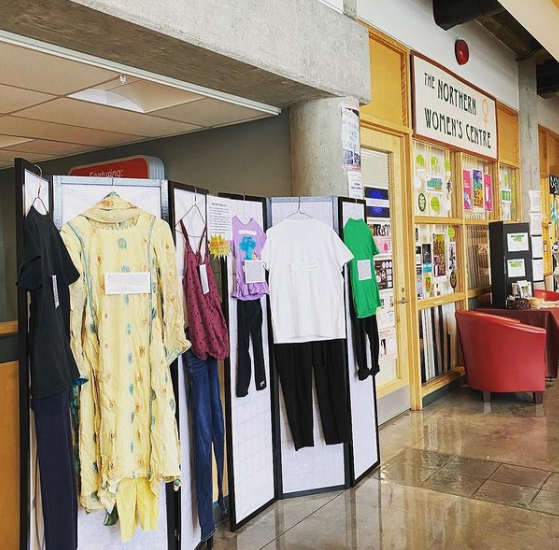 Clothing display at UNBC challenges misconceptions around sexual assault