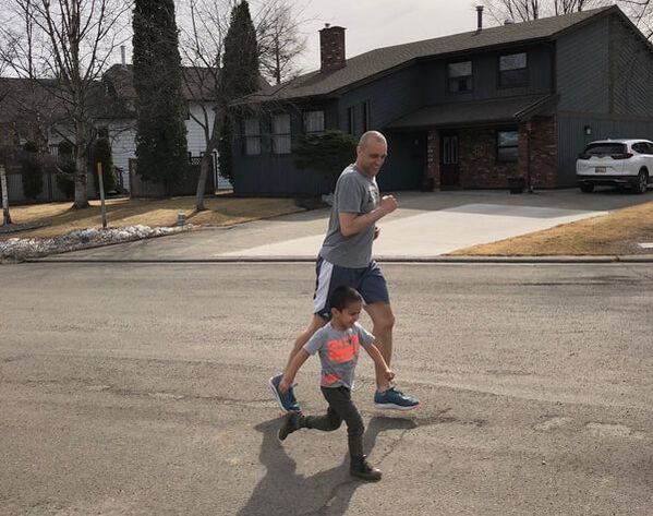 PG firefighter takes on running challenge to help local families