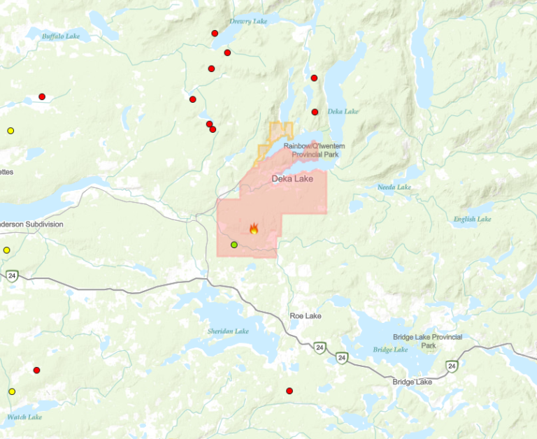 Preparations for controlled burn at Deka Lake begin