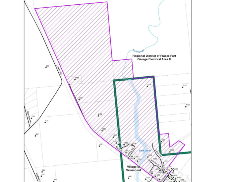 Valemount landslide no longer a risk