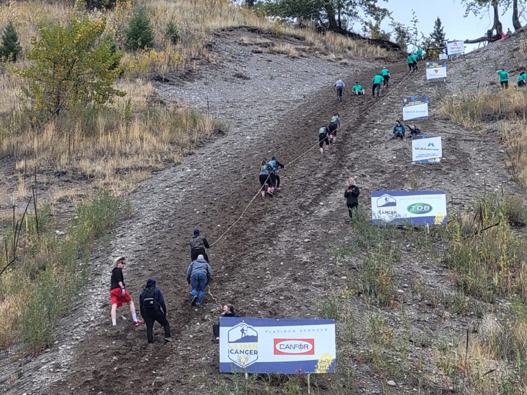 Climb for Cancer ascending to fundraising goal