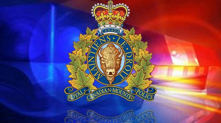 A single vehicle rollover sends a man to hospital in Quesnel