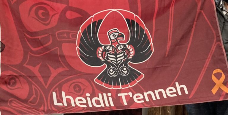 New Lheidli T’enneh flags to be raised at full mast