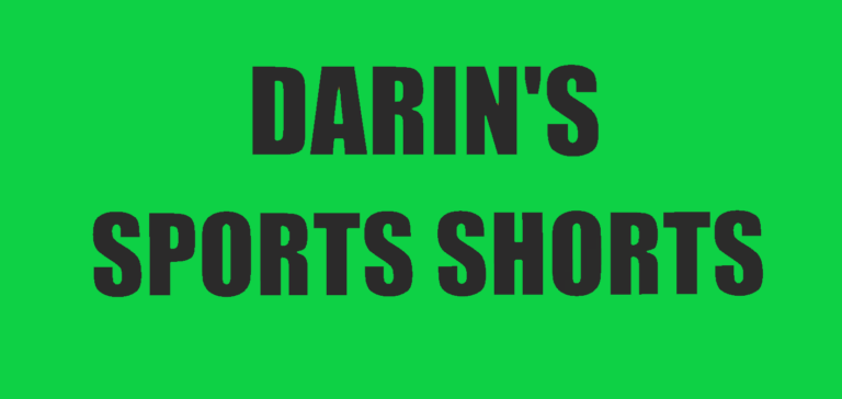 Darin’s Sports Shorts; Monday, January 2nd