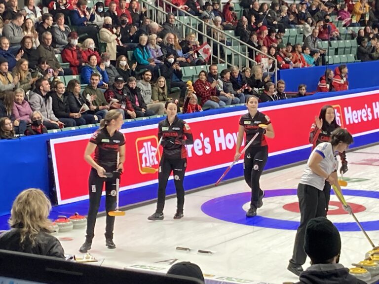 Canada needs just six ends to win world women’s curling opener