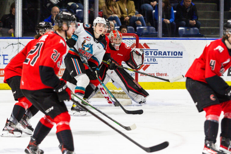 Cougars allow season-high nine goals in loss to the Rockets