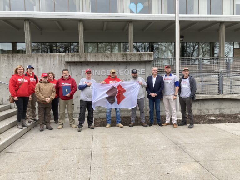 Team Rubicon flag raised at City Hall