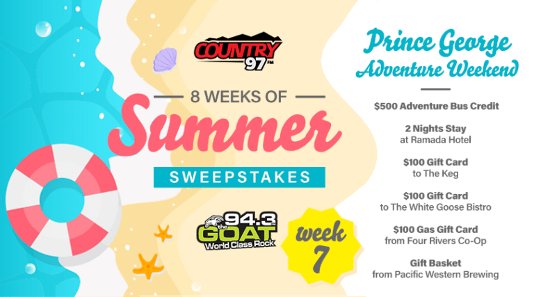 8 Weeks of Summer Sweepstakes – Week 7