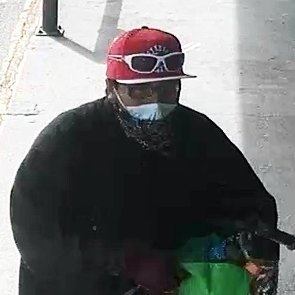 Police looking for robber armed with bear spray