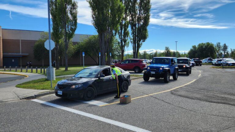 RCMP, ICBC perform “positive ticketing” stops outside Prince George high schools