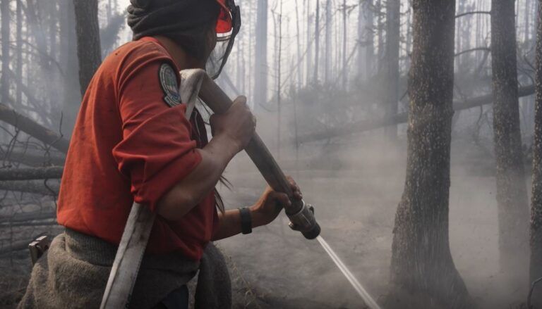 BC Wildfire Service conducting burns for training near Prince George