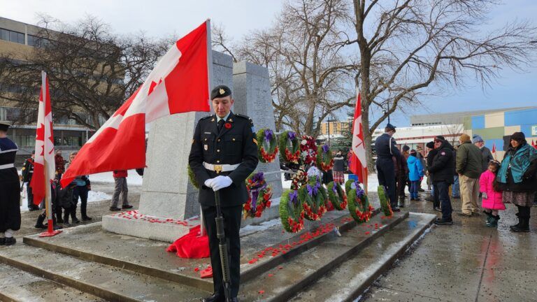 ‘Stop what you’re doing and reflect,’ retired master corporal